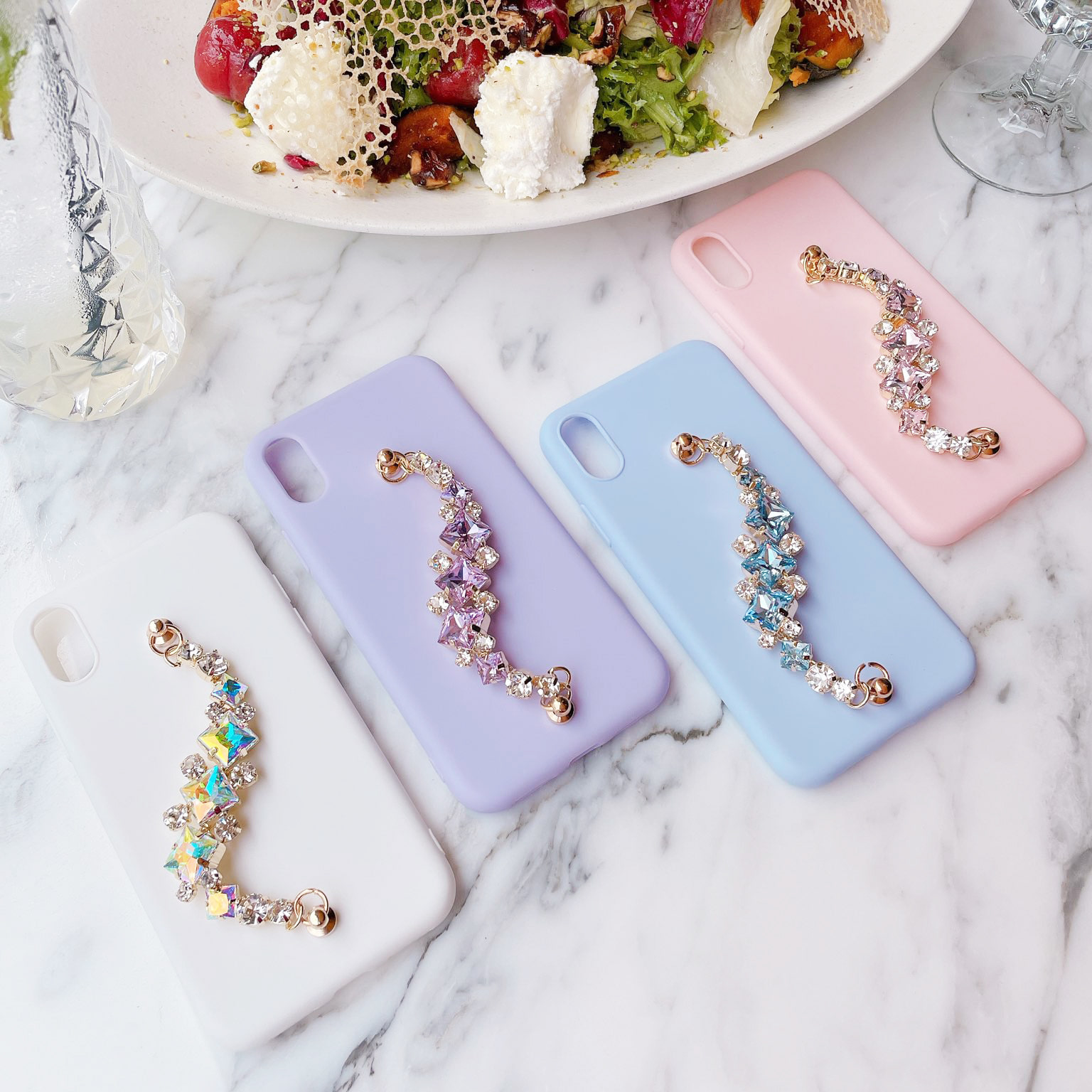 Esther chain phone case (4col)